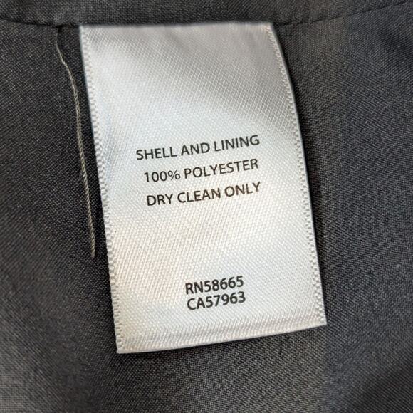 Treasure & Bond Double Breasted Crushed Velvet Blazer Gray Size 2X - Picture 7 of 14